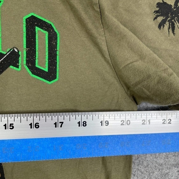 Grunt Style “Say Hello To My Little Friend” T-Shirt Mens Green Leprechaun Size L - Picture 3 of 6